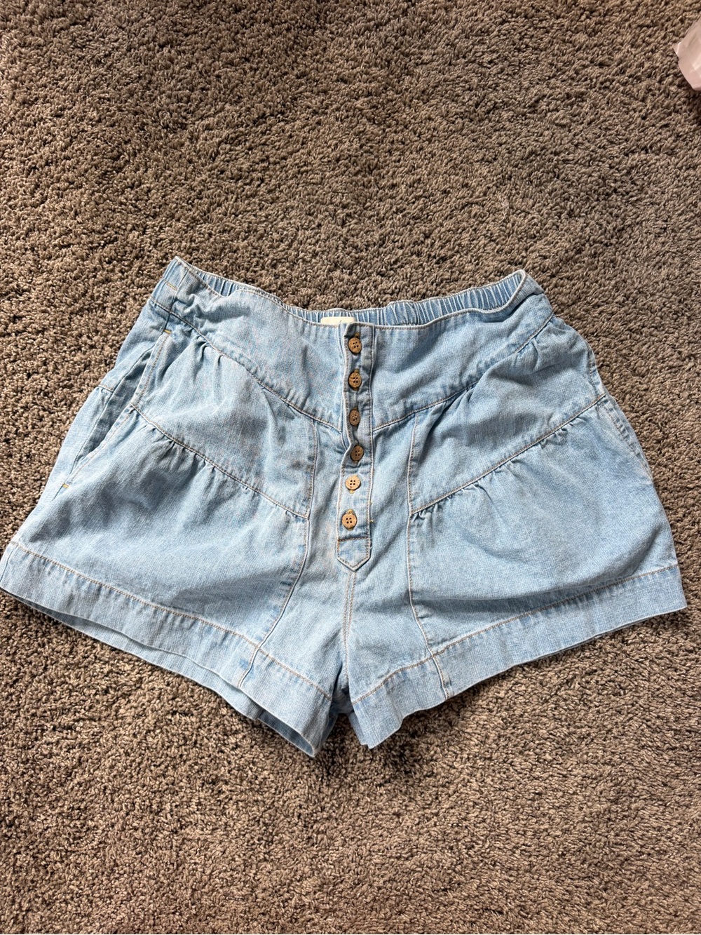 Stitch & Co Light Blue Denim Shorts